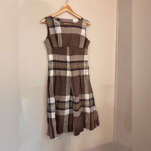 Vintage 70s folk maxi dress sz 2